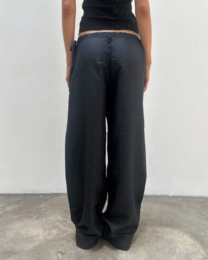 Gucci by Tom Ford SS2001 Silk Drawstring Pants