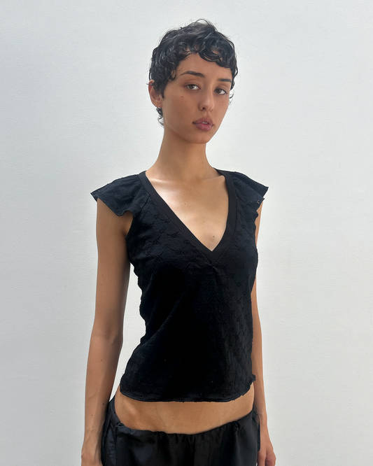 Emporio Armani Pointelle Top