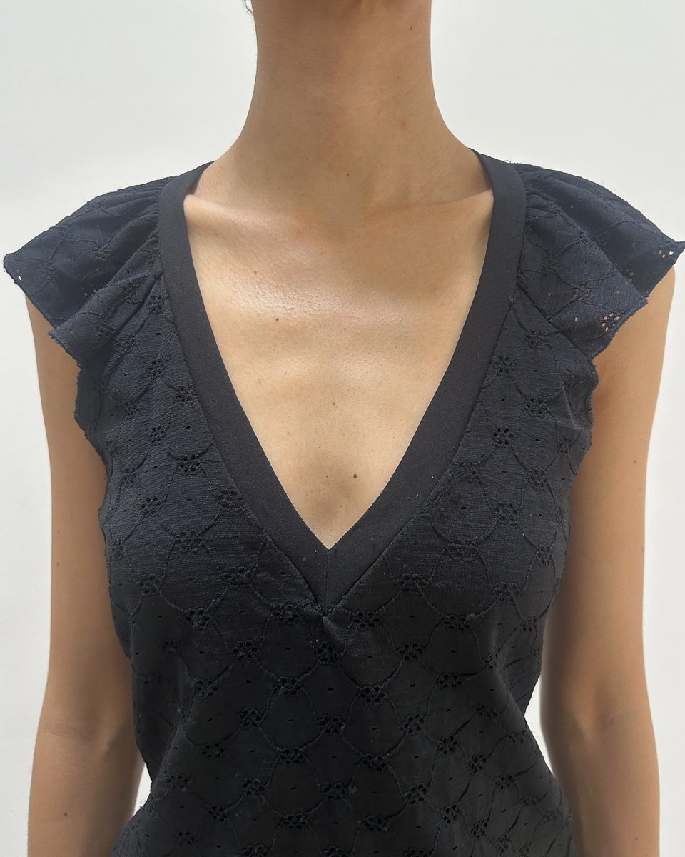 Emporio Armani Pointelle Top
