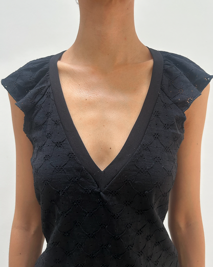Emporio Armani Pointelle Top