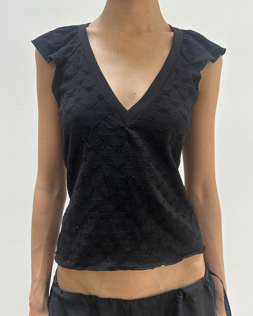 Emporio Armani Pointelle Top