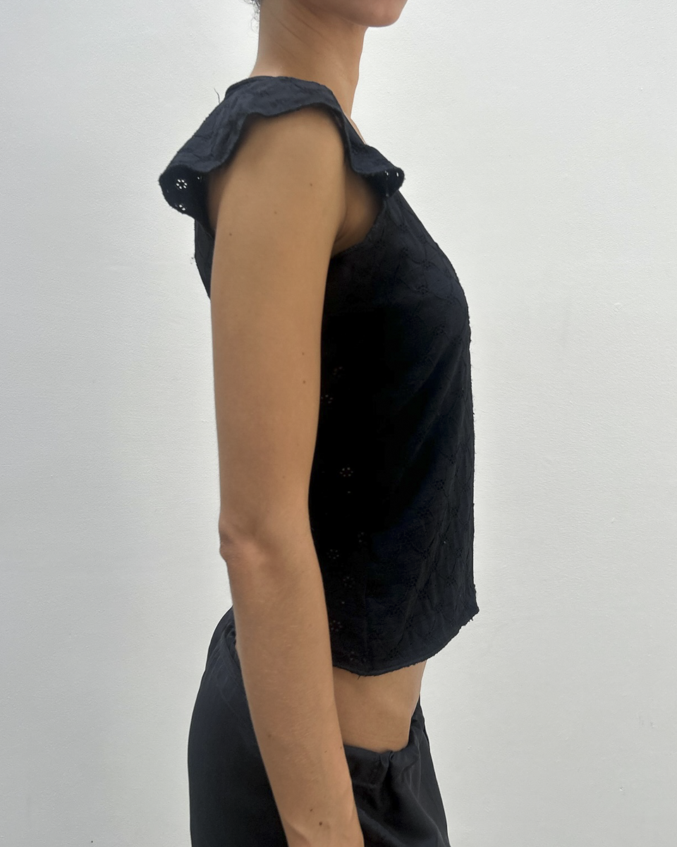 Emporio Armani Pointelle Top