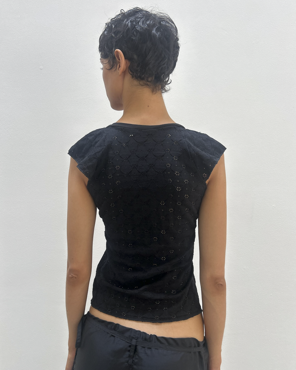 Emporio Armani Pointelle Top