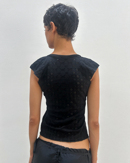 Emporio Armani Pointelle Top