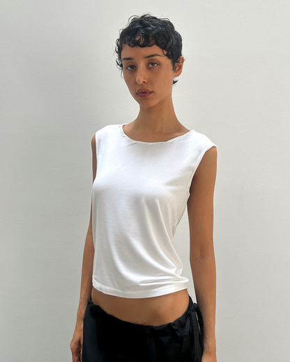 Maison Margiela SS2005 Twisted Trim Top