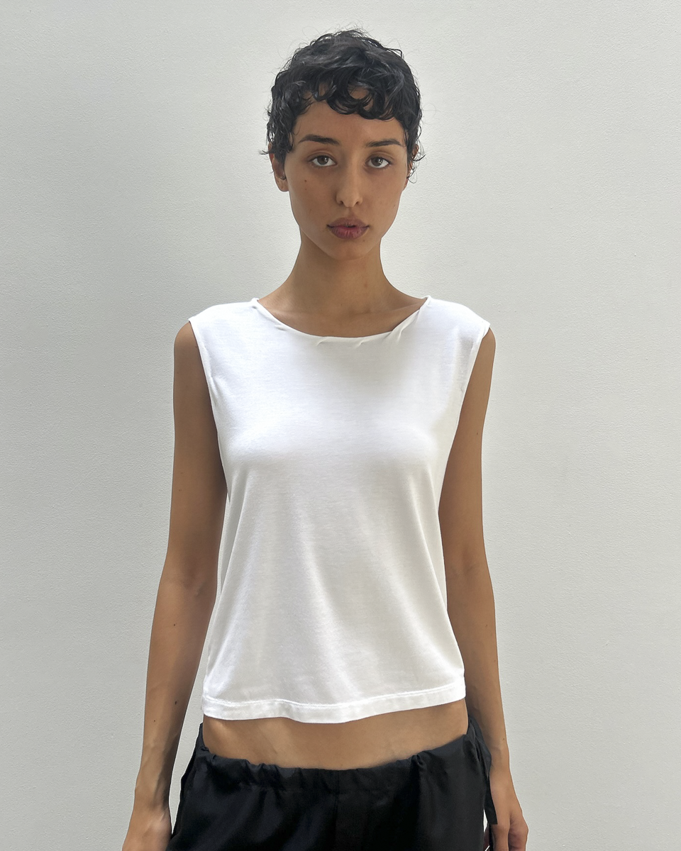 Maison Margiela SS2005 Twisted Trim Top