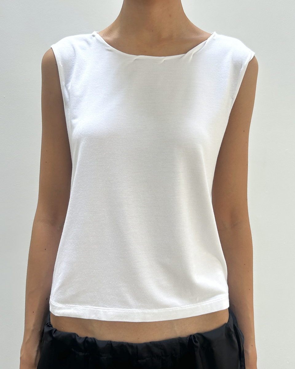 Maison Margiela SS2005 Twisted Trim Top