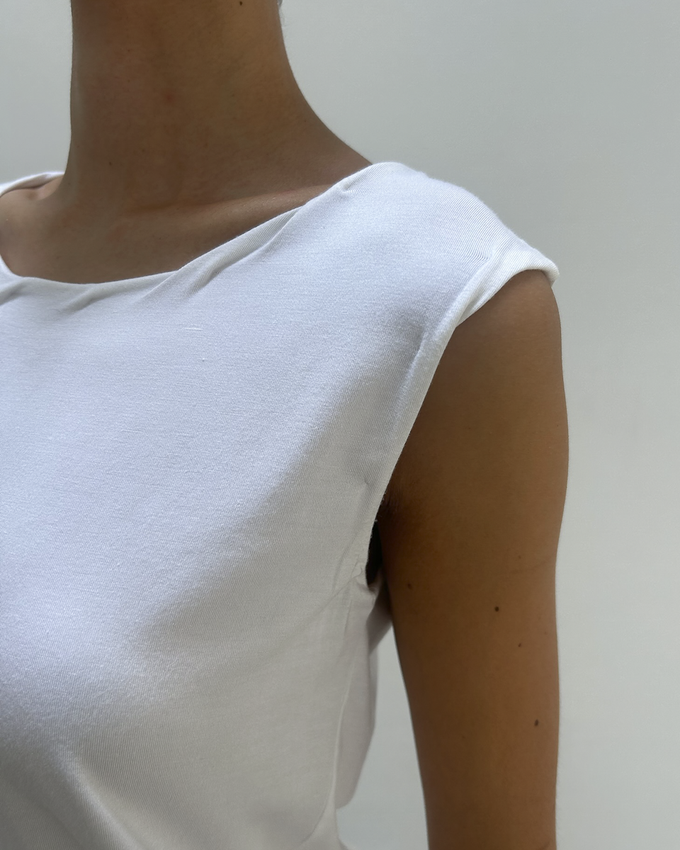 Maison Margiela SS2005 Twisted Trim Top