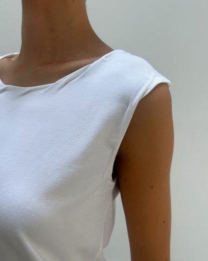 Maison Margiela SS2005 Twisted Trim Top