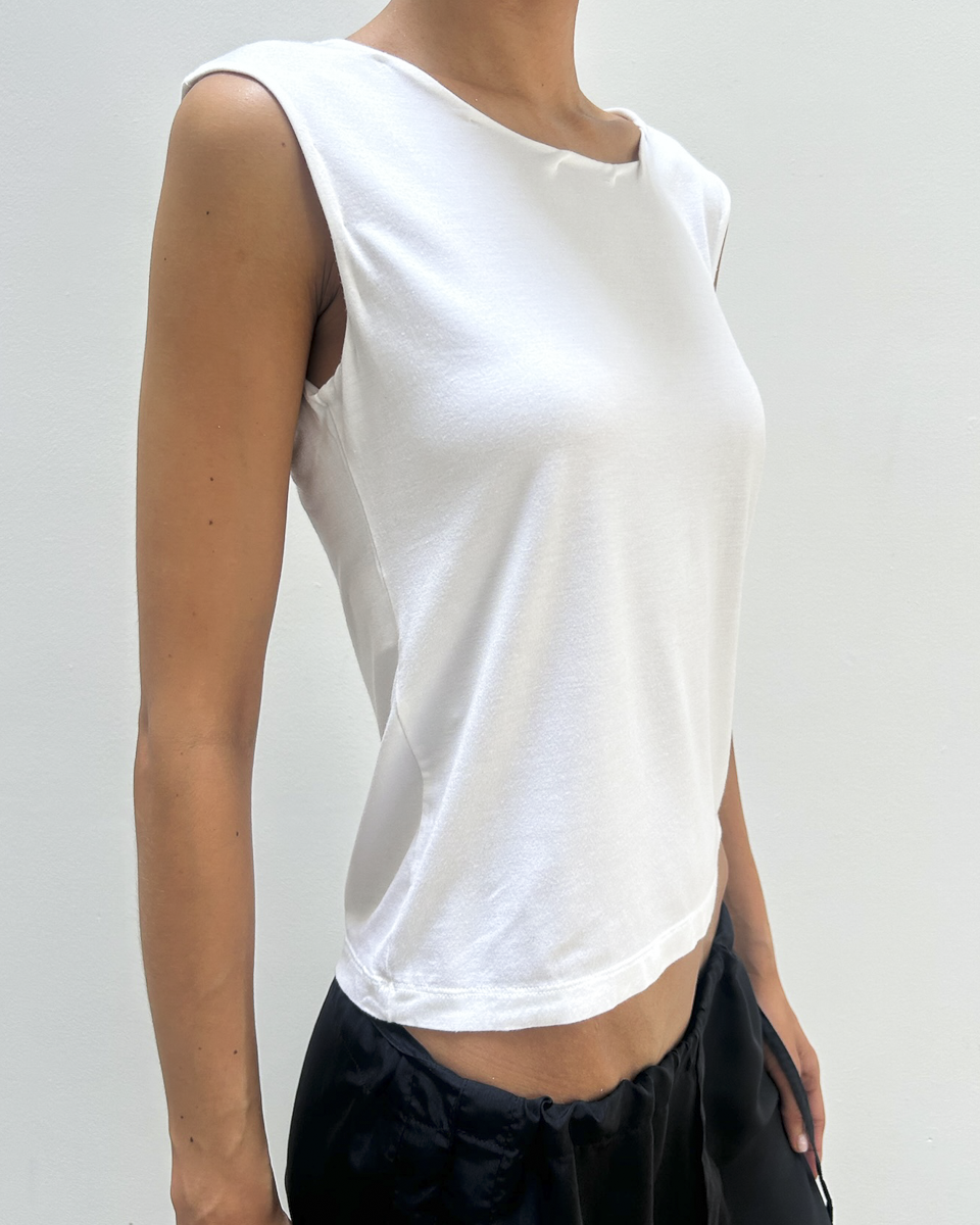 Maison Margiela SS2005 Twisted Trim Top