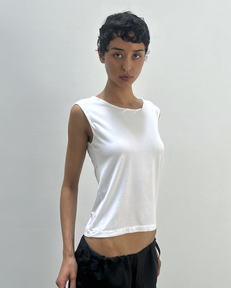 Maison Margiela SS2005 Twisted Trim Top