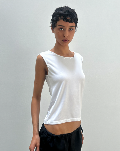 Maison Margiela SS2005 Twisted Trim Top