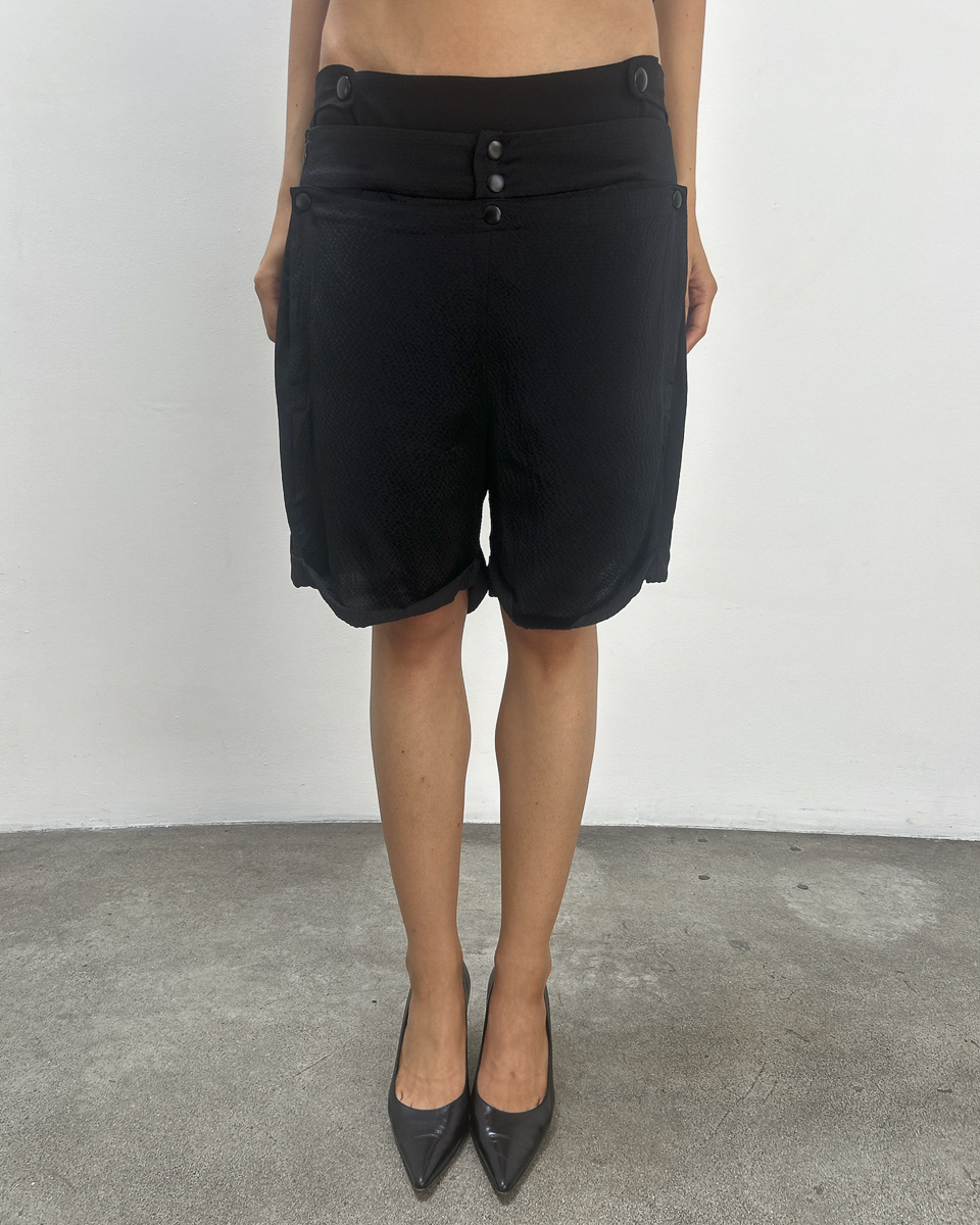 Balenciaga by Nicolas Ghesquière 2010 Silk Shorts