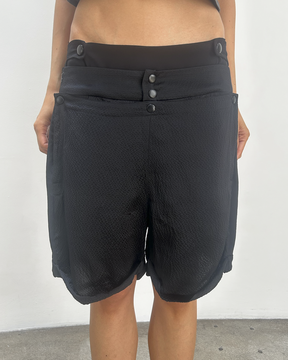 Balenciaga by Nicolas Ghesquière 2010 Silk Shorts