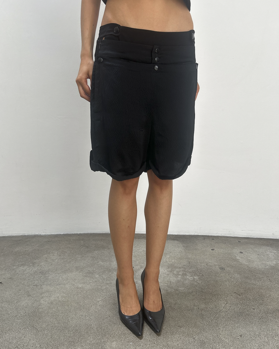 Balenciaga by Nicolas Ghesquière 2010 Silk Shorts