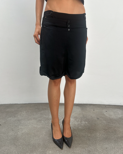 Balenciaga by Nicolas Ghesquière 2010 Silk Shorts