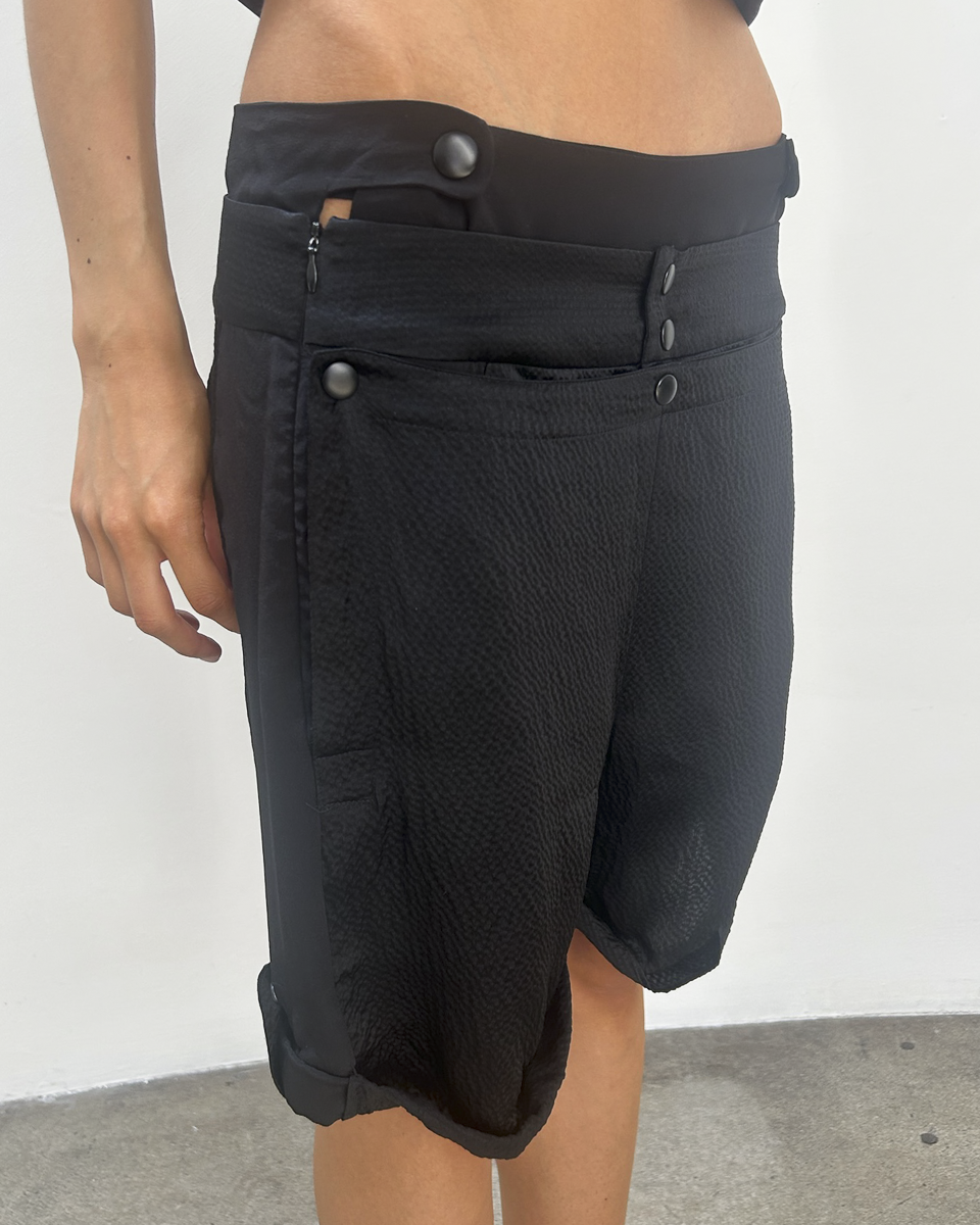 Balenciaga by Nicolas Ghesquière 2010 Silk Shorts