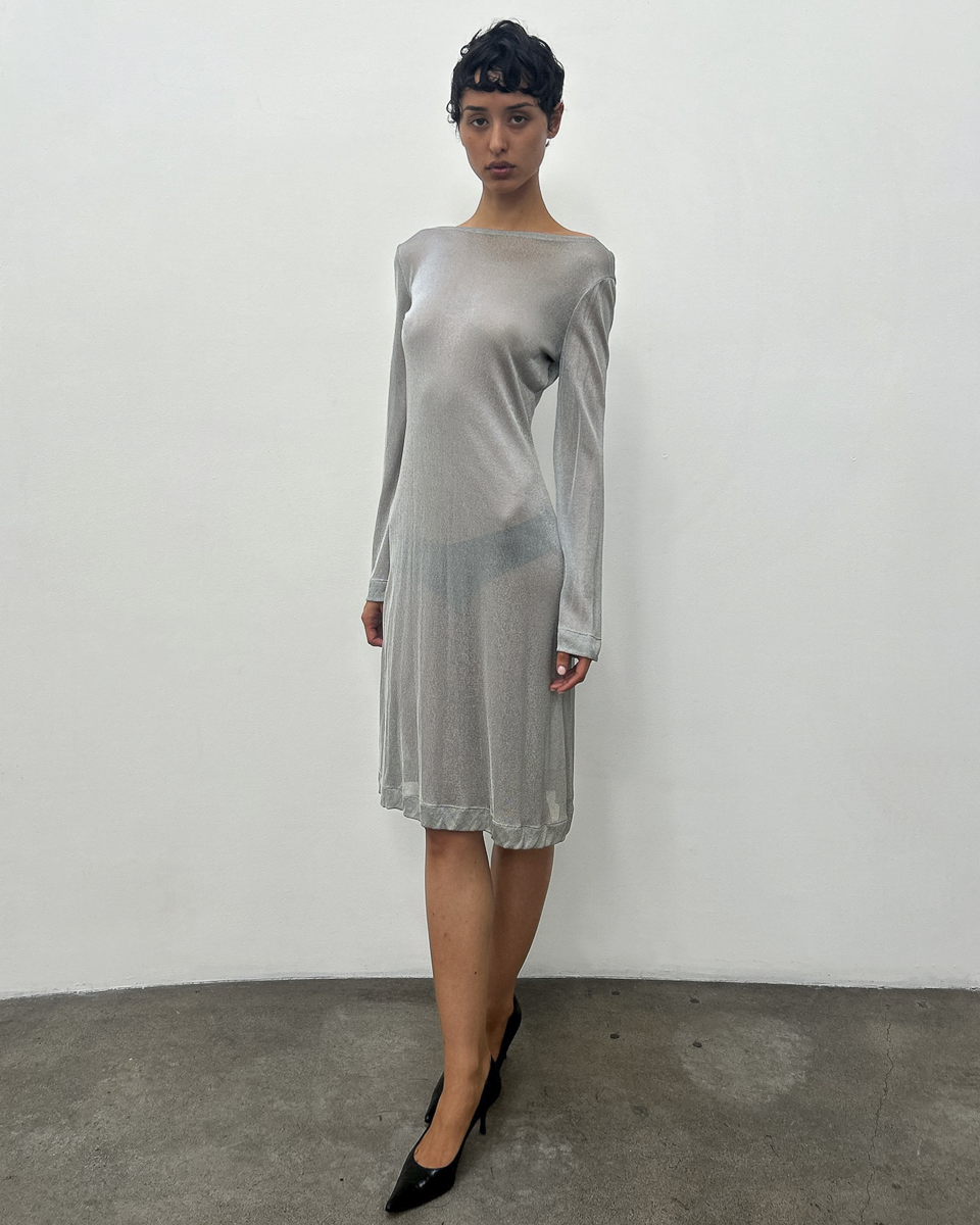 Emporio Armani 1990s Sheer Dress