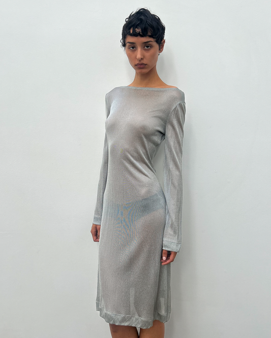 Emporio Armani 1990s Sheer Dress