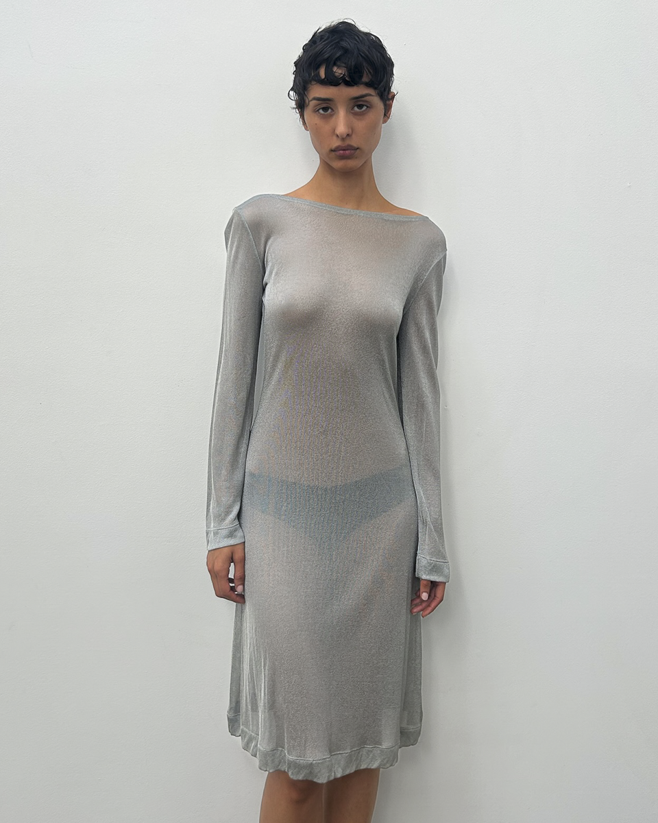 Emporio Armani 1990s Sheer Dress
