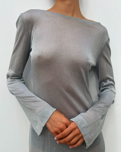 Emporio Armani 1990s Sheer Dress