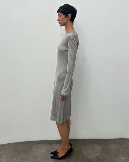 Emporio Armani 1990s Sheer Dress
