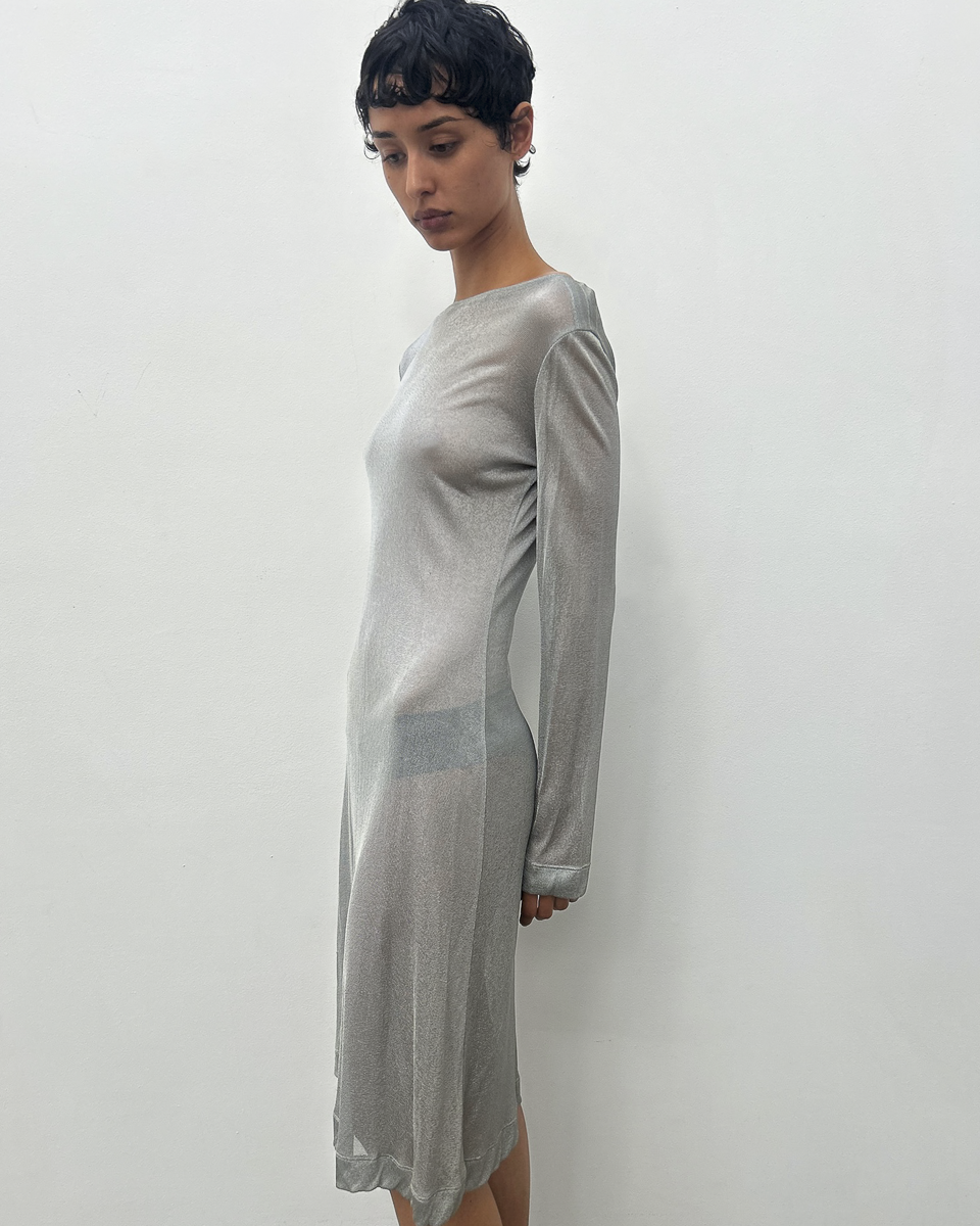Emporio Armani 1990s Sheer Dress