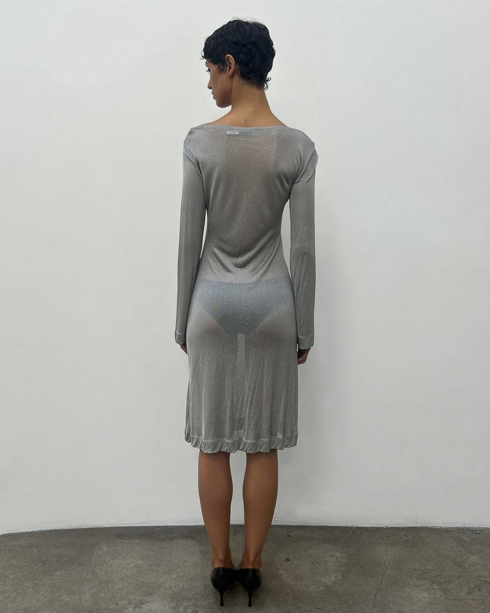 Emporio Armani 1990s Sheer Dress