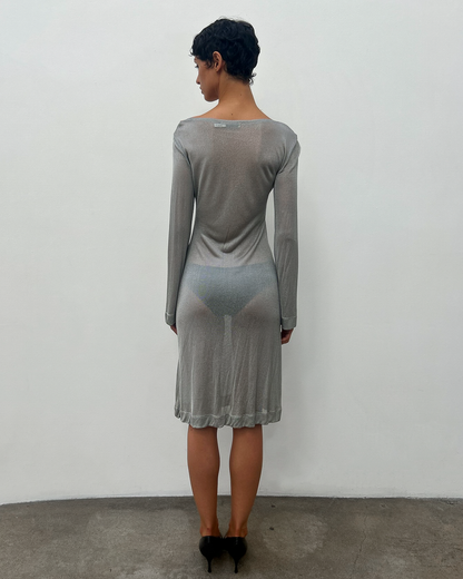 Emporio Armani 1990s Sheer Dress