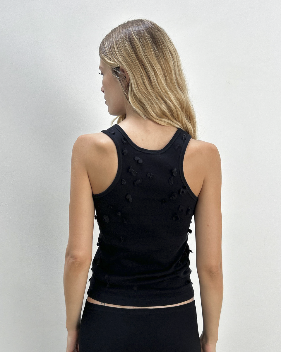 Chloé by Phoebe Philo SS2006 Floral Appliqué Top