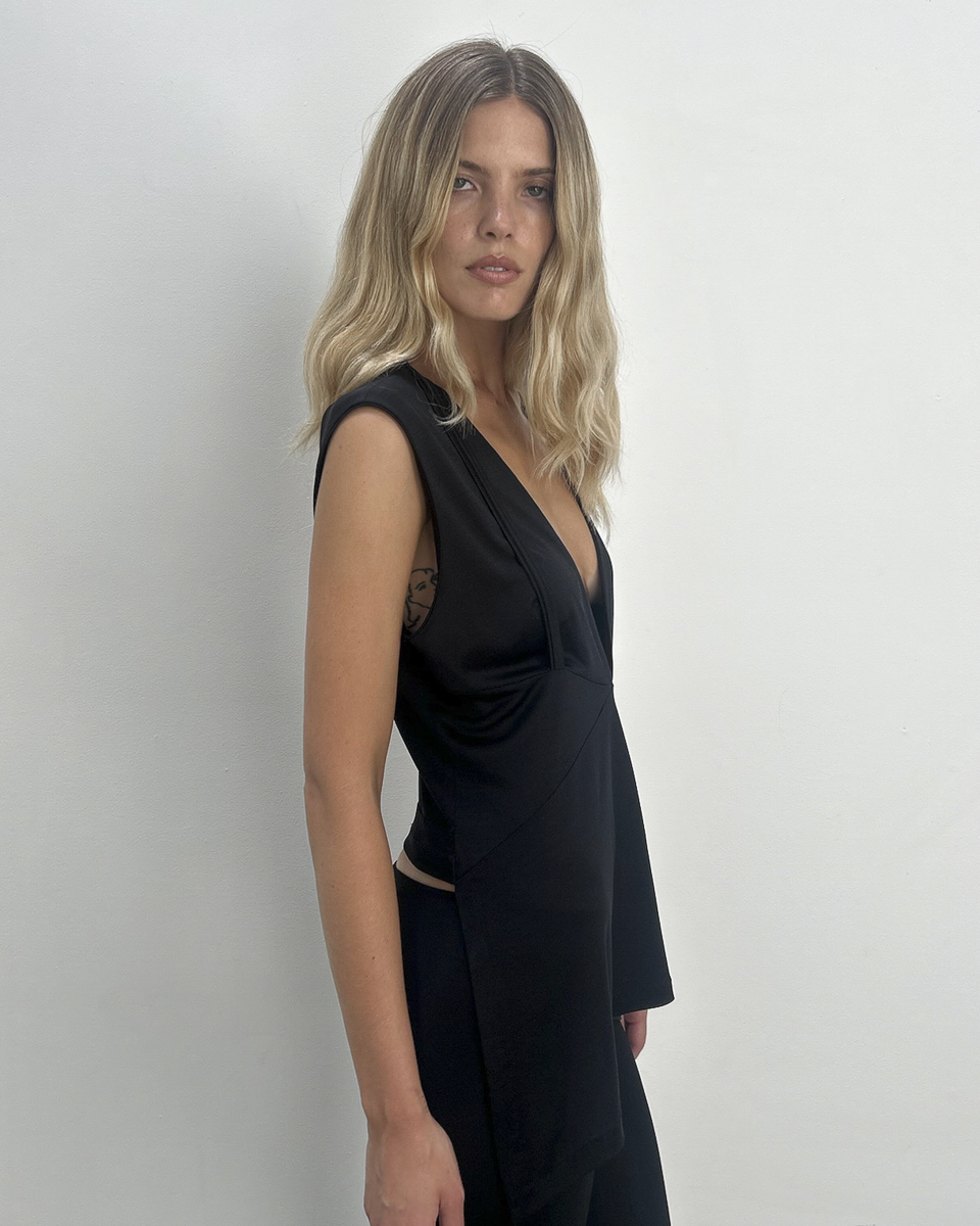 Balenciaga by Nicolas Ghesquière 2002 Silk Top