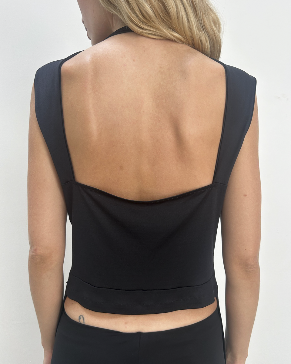 Balenciaga by Nicolas Ghesquière 2002 Silk Top