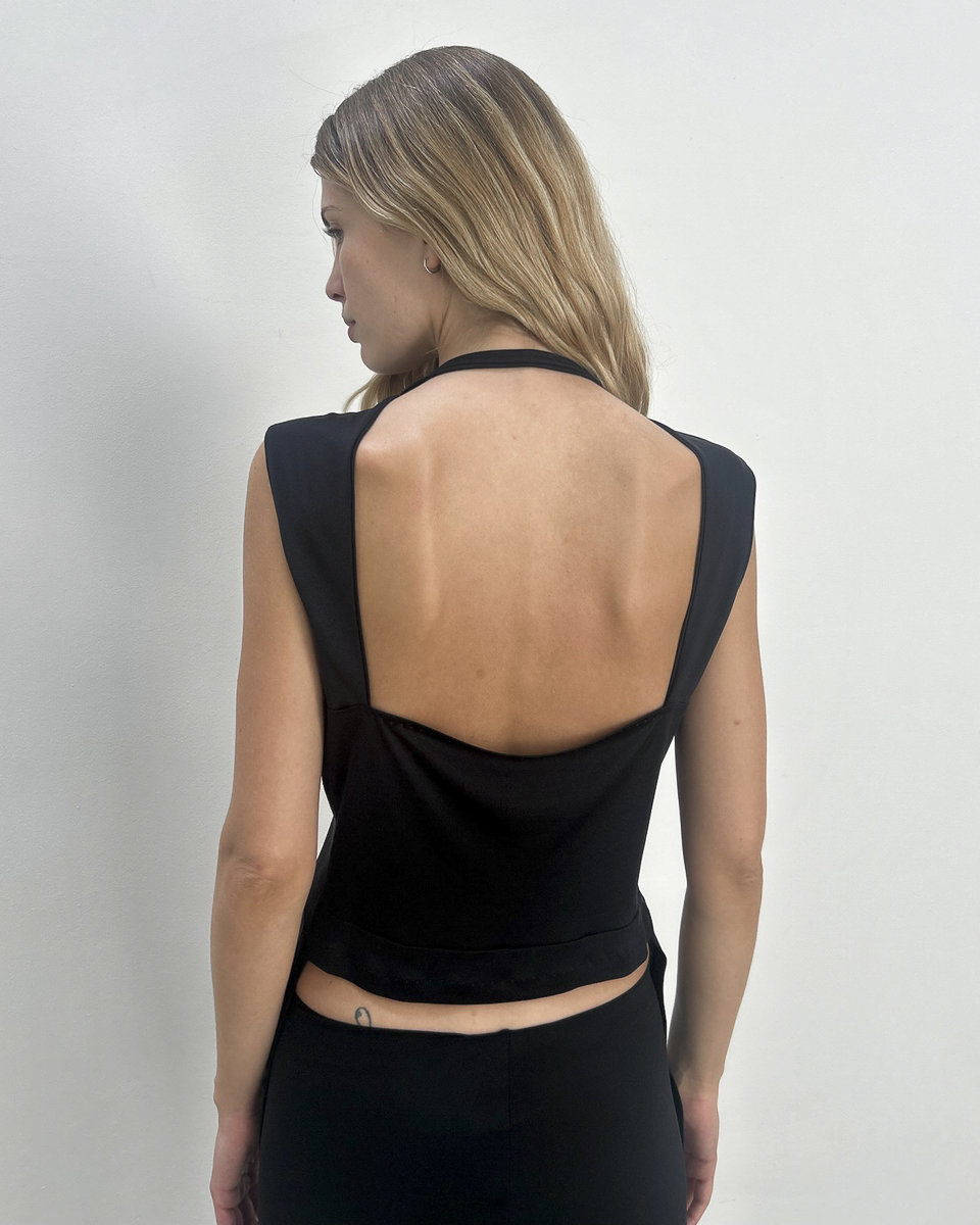 Balenciaga by Nicolas Ghesquière 2002 Silk Top