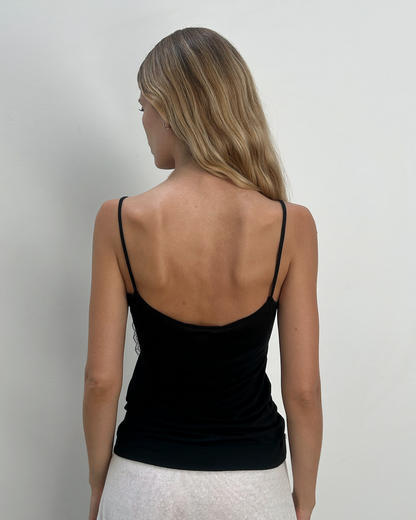 Antonio Berardi Lace Ruffle Tank Top
