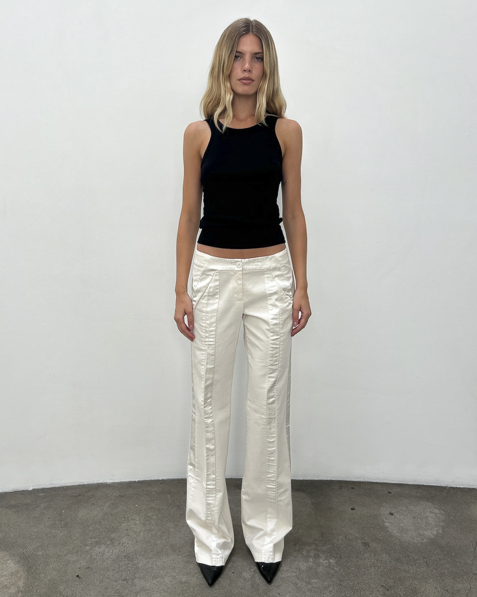 Emporio Armani Satin Panel Trousers