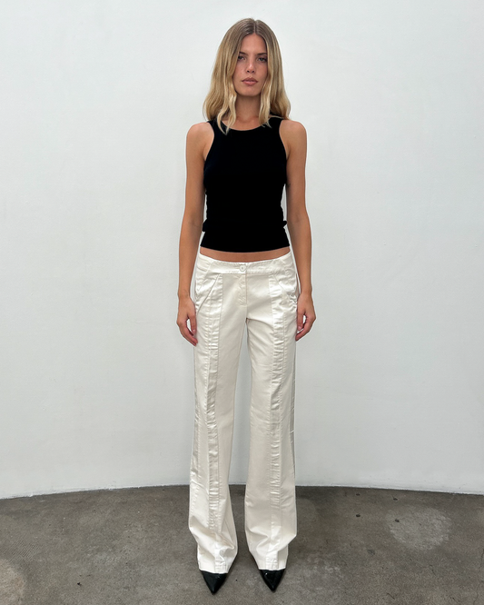 Emporio Armani Satin Panel Trousers