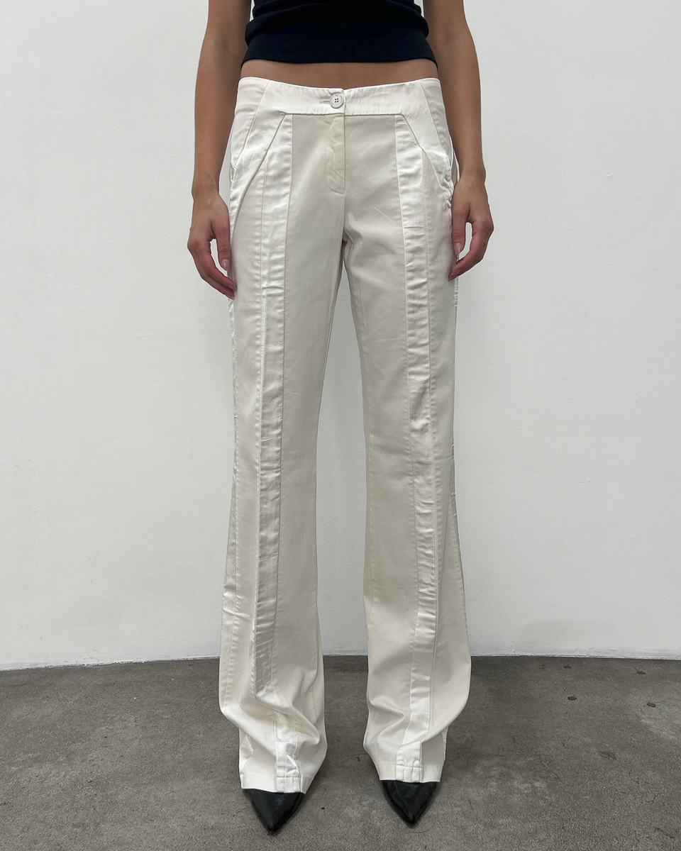 Emporio Armani Satin Panel Trousers
