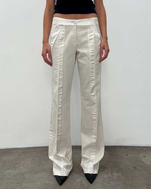 Emporio Armani Satin Panel Trousers