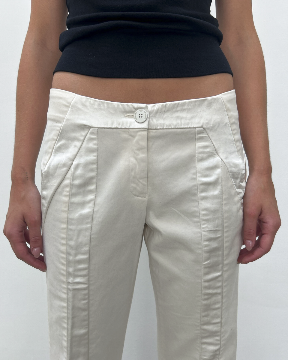 Emporio Armani Satin Panel Trousers