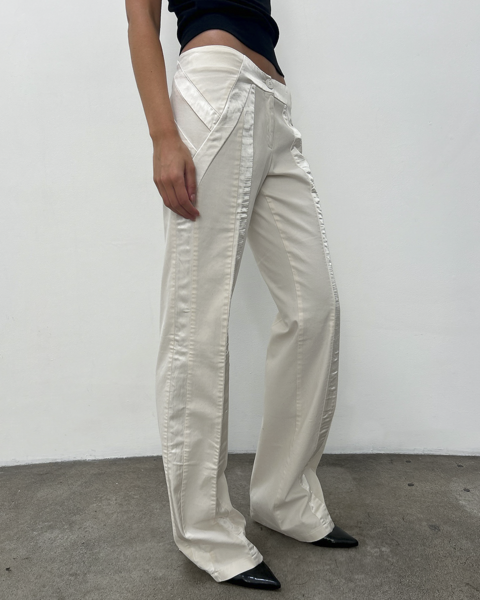 Emporio Armani Satin Panel Trousers