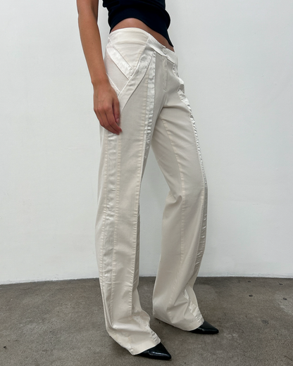 Emporio Armani Satin Panel Trousers