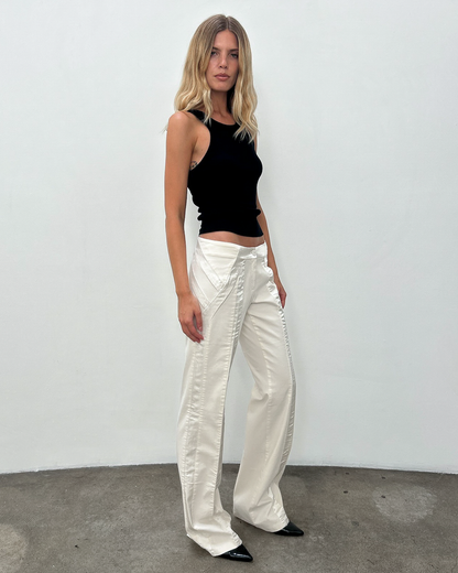 Emporio Armani Satin Panel Trousers