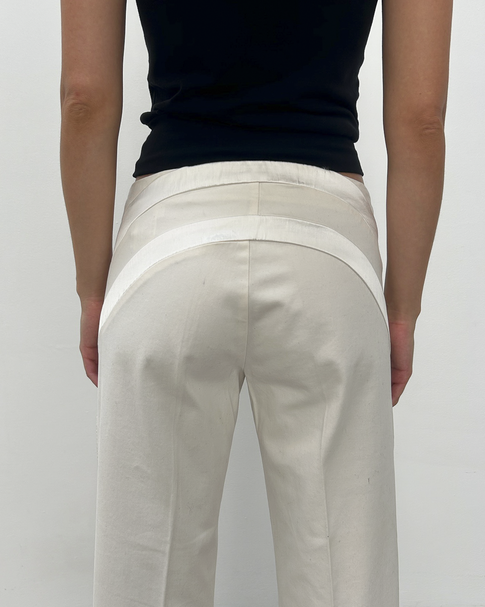 Emporio Armani Satin Panel Trousers
