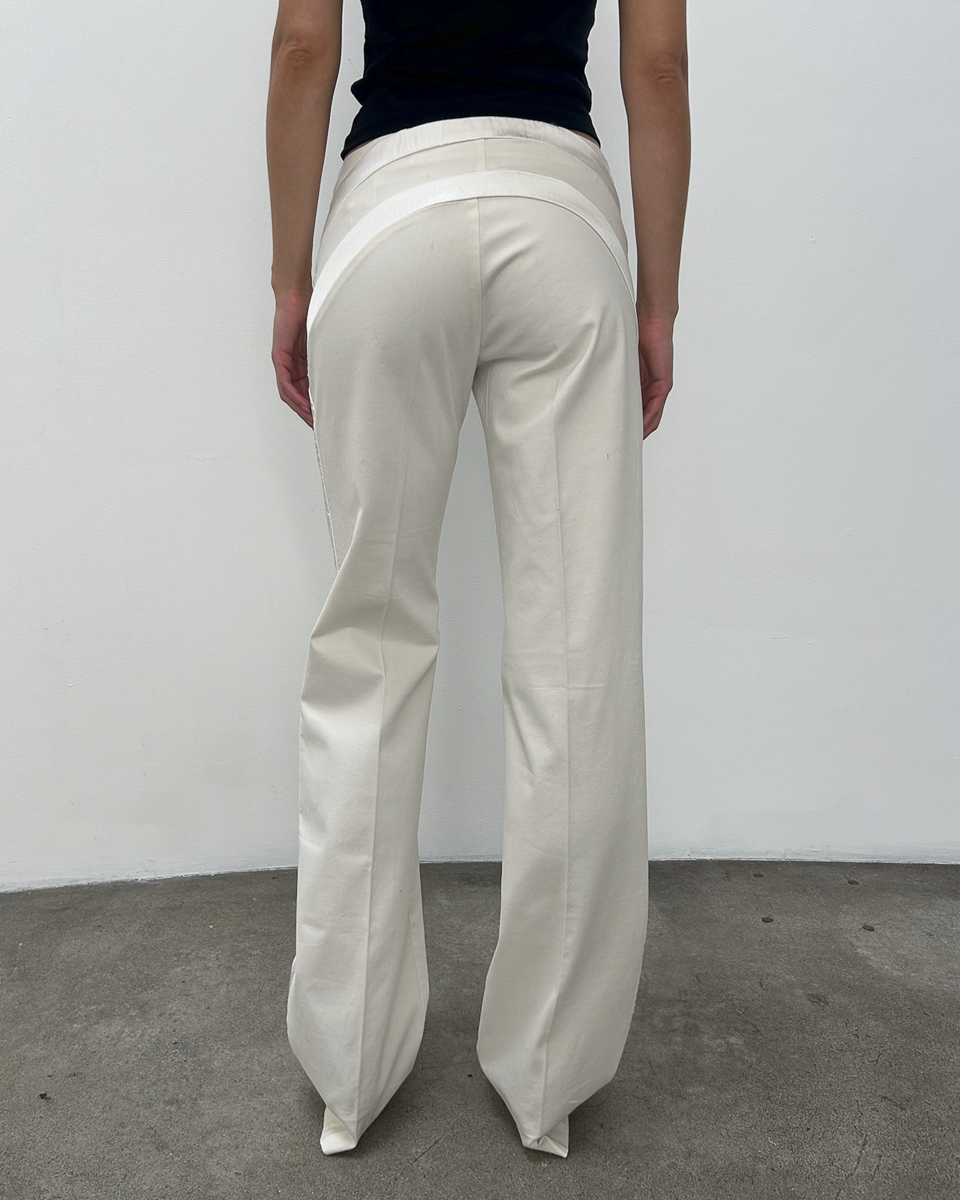 Emporio Armani Satin Panel Trousers
