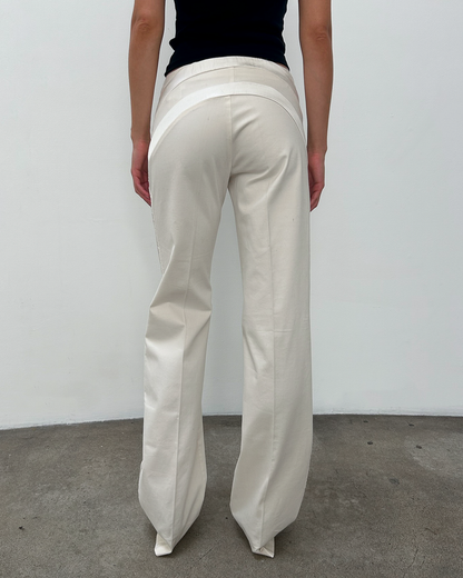 Emporio Armani Satin Panel Trousers