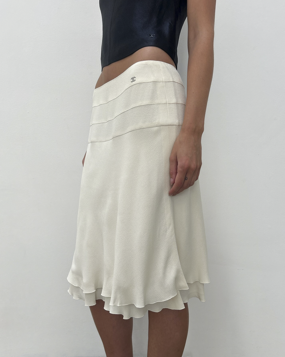Chanel SS2003 Tiered Skirt