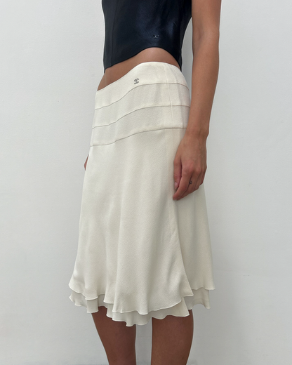 Chanel SS2003 Tiered Skirt