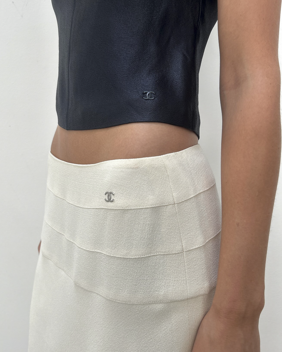 Chanel SS2003 Tiered Skirt