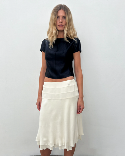 Chanel SS2003 Tiered Skirt