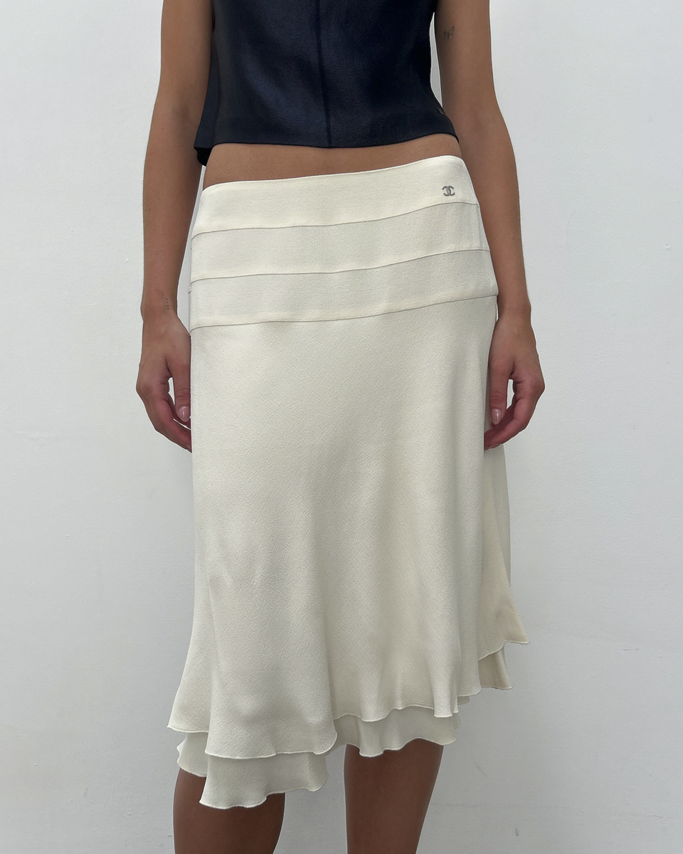 Chanel SS2003 Tiered Skirt